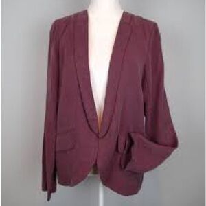 Elevenses Dusty Purple Cardigan Blazer